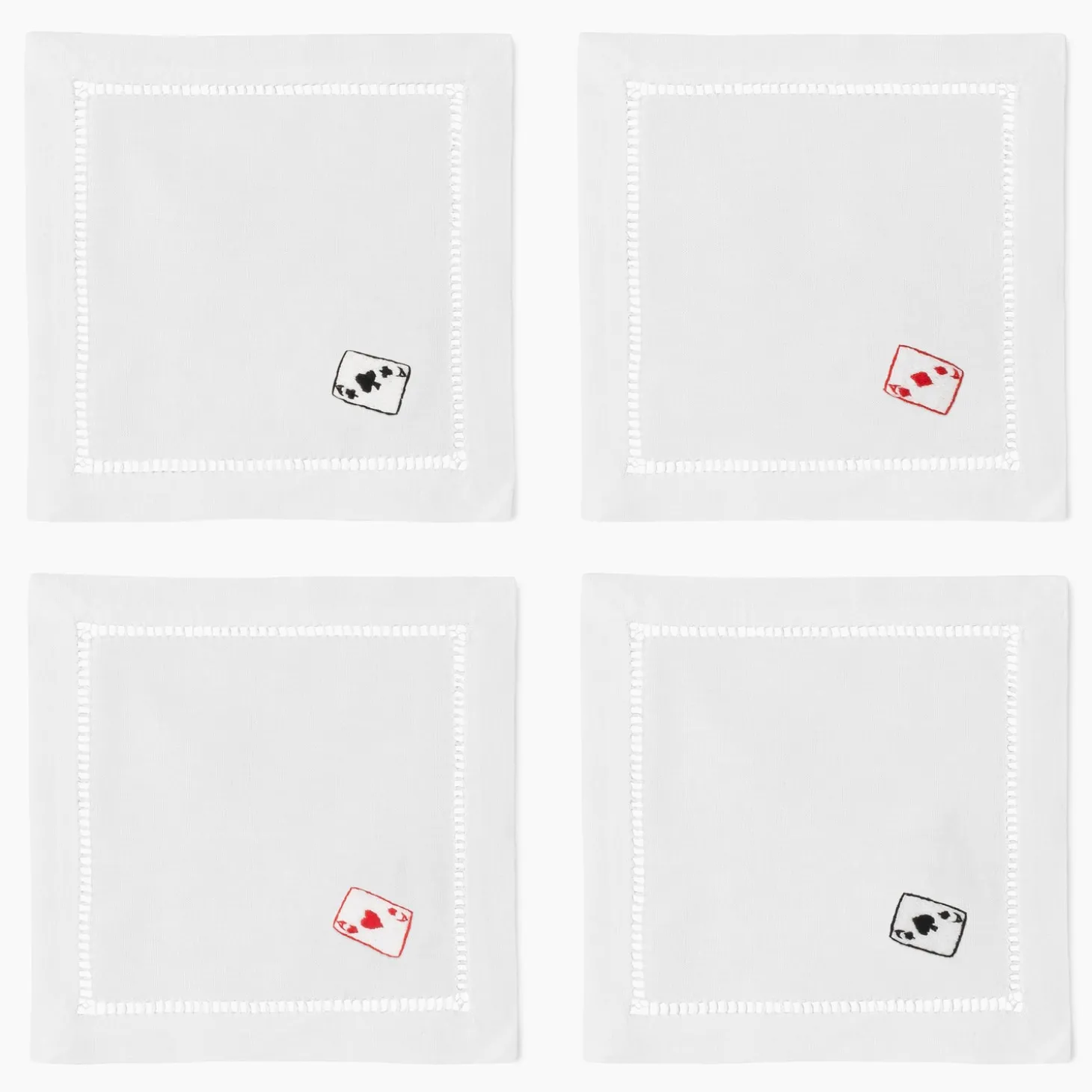 Henry Handwork Cocktail Napkins - Thumbnail 2