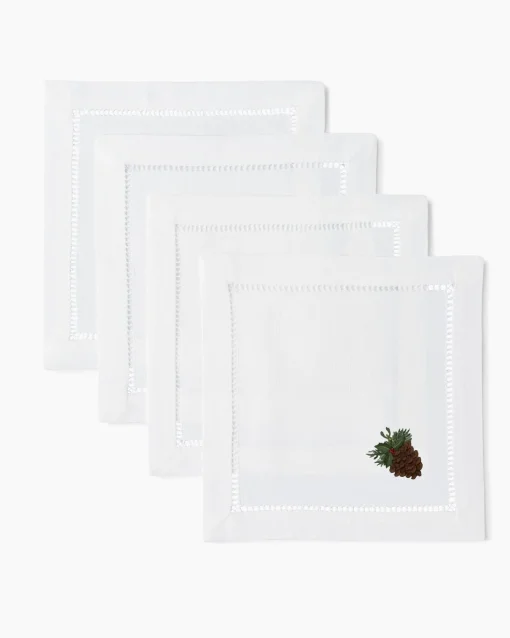 Henry Handwork Cocktail Napkins - Thumbnail 4