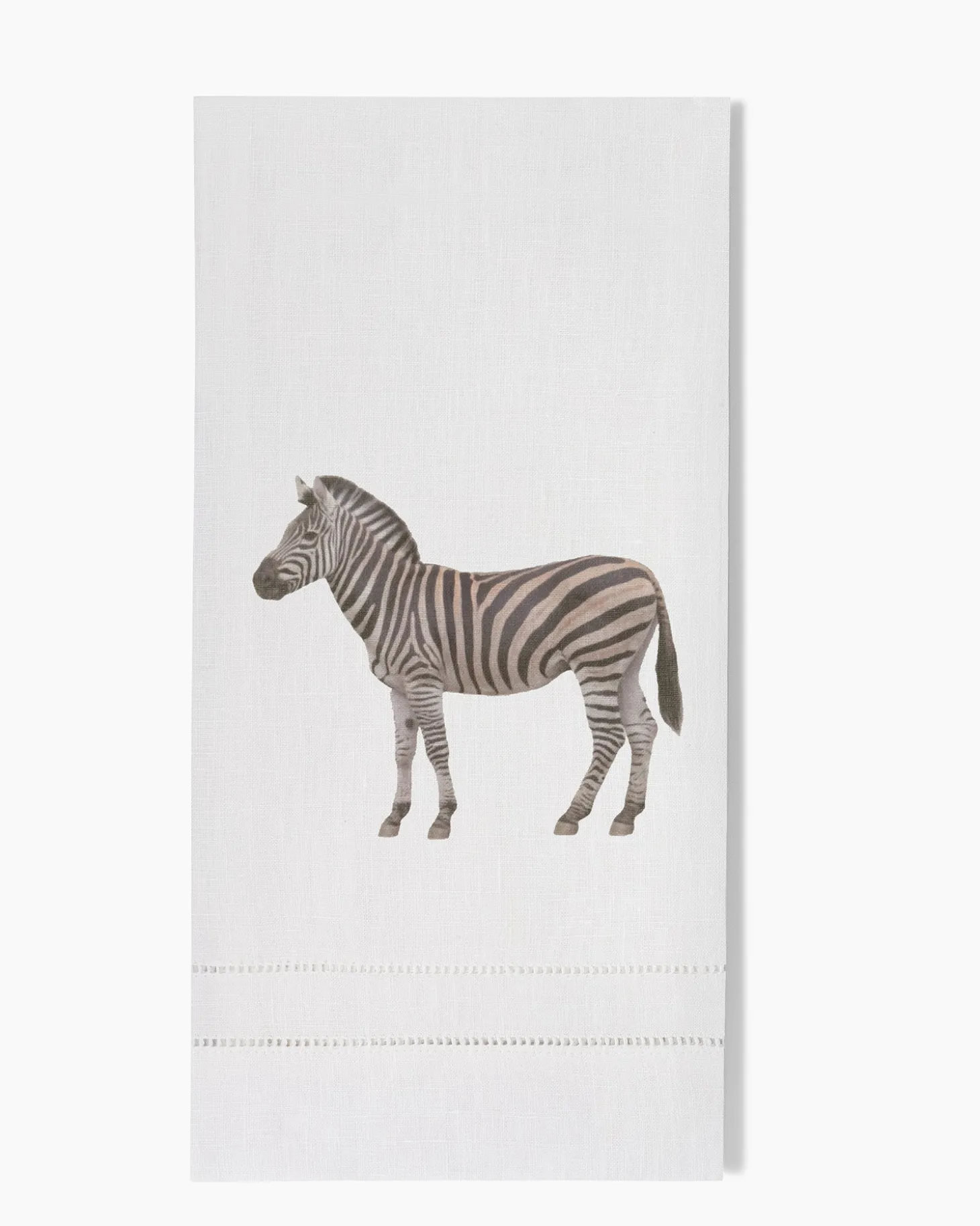 Henry Handwork Zebra Linen Hand Towel